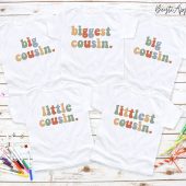 Cousin Crew Matching Shirts For Kids, Matching Cousin T-shirts, Cousin Gifts, Family Cousin Vacation Outfit, Cousin Squad Tees