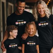 Customizable Family Vacation Shirts, Personalized Japan Sushi Theme, Matching Family Outfits, Custom Text, Family Trip Tees, Japanese Gift