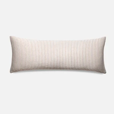Washed European Linen Lumbar Pillow Cover